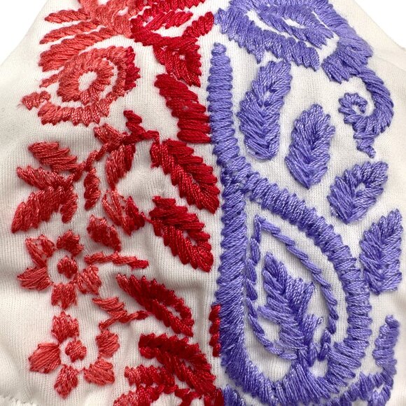 Victoria's Secret Embroidered String Bikini Top (M) - Picture 4 of 9